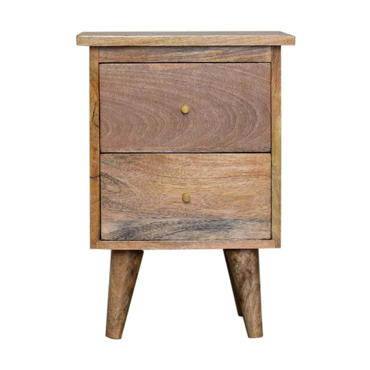 Oak-ish Bedside - Living with Luxury