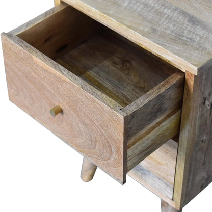 Oak-ish Bedside - Living with Luxury