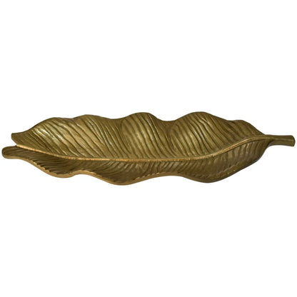 Antique Banana Leaf Tray - Living with Luxury