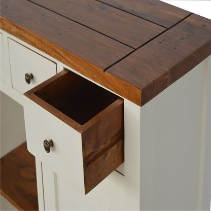 2 Tone Kitchen Unit - Living with Luxury
