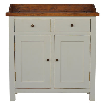 Country Two Tone Kitchen Cabinet - Living with Luxury