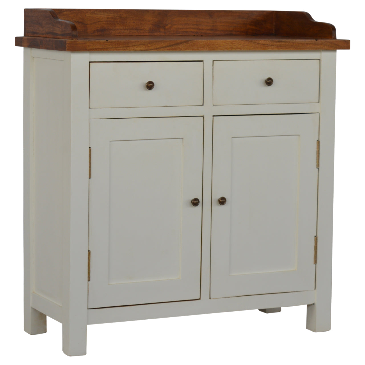 Country Two Tone Kitchen Cabinet - Living with Luxury