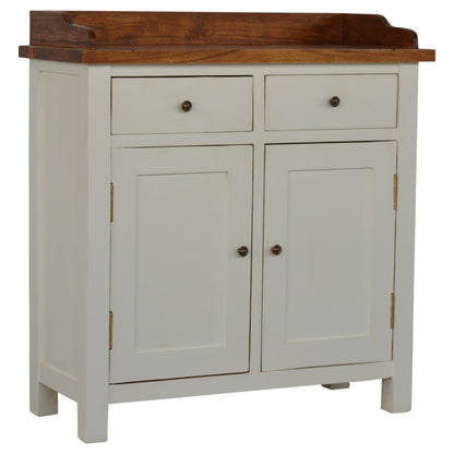 Country Two Tone Kitchen Cabinet - Living with Luxury