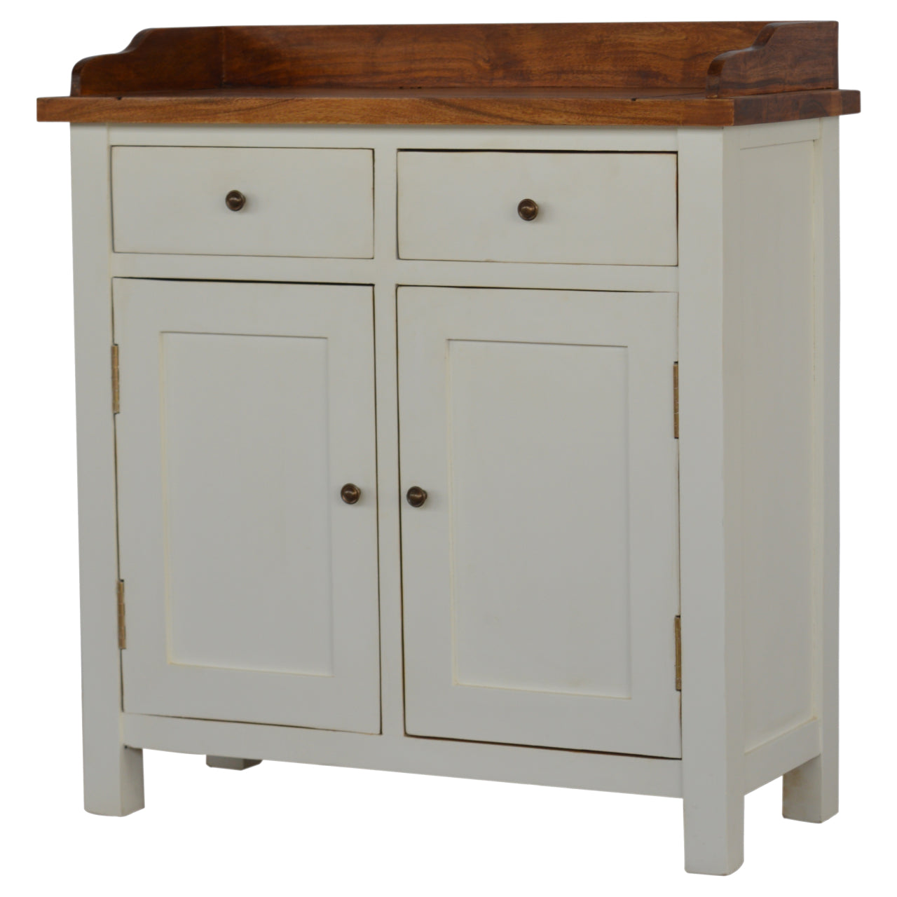 Country Two Tone Kitchen Cabinet - Living with Luxury