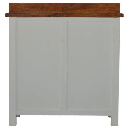 Country Two Tone Kitchen Cabinet - Living with Luxury