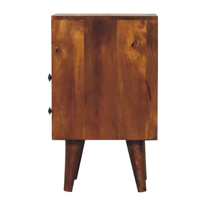 Mini Classic Chestnut Bedside - Living with Luxury