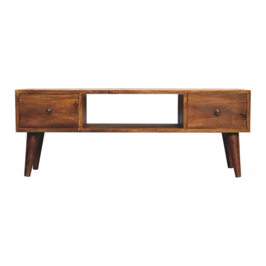 Classic Chestnut Coffee Table - Living with Luxury