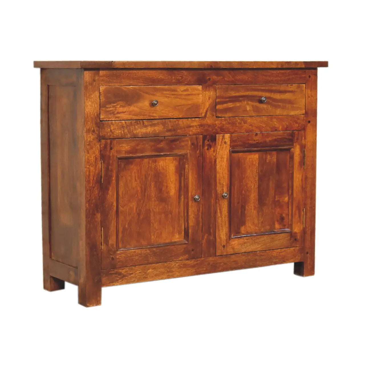 Chestnut Sideboard with 2 Drawers - Living with Luxury