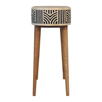 Edessa Bone Inlay Console Table - Living with Luxury