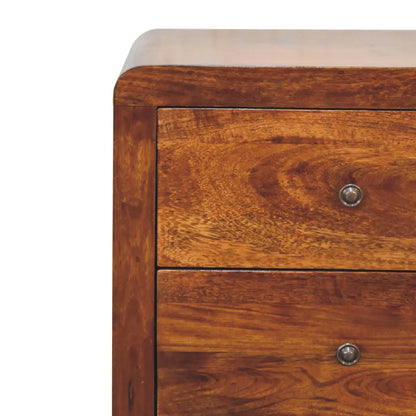 Aspen 3 Drawer Bedside - Living with Luxury