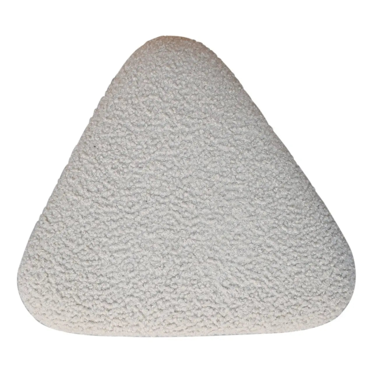 Mud Boucle Triangle Footstool - Living with Luxury