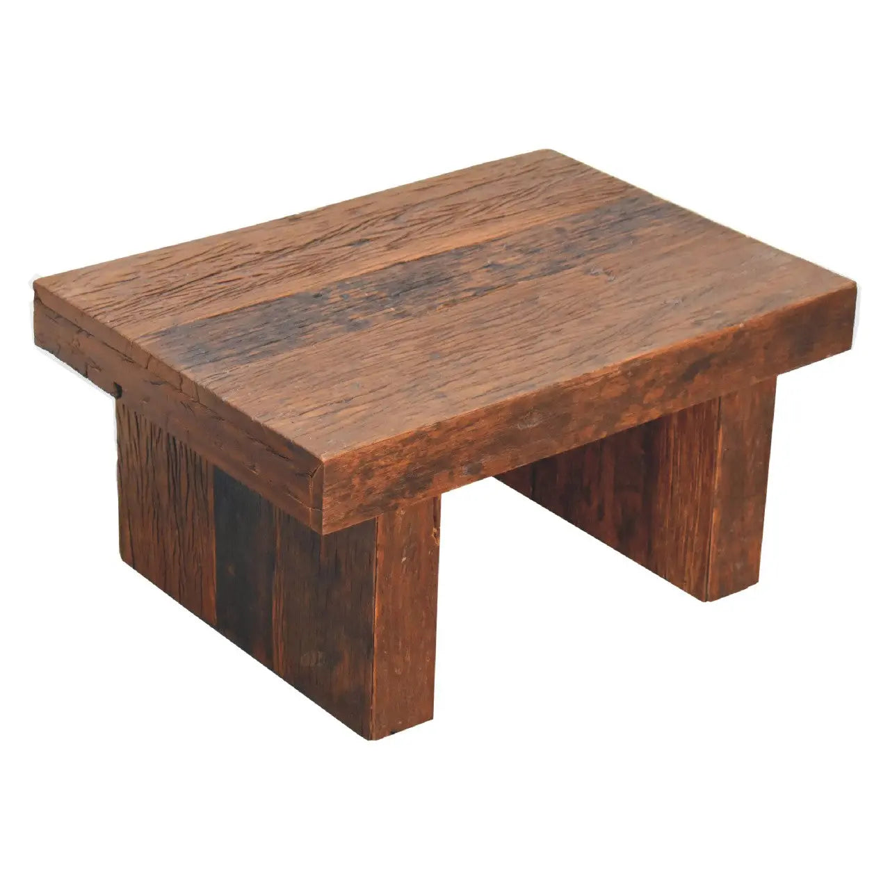 Reclaimed Cube Coffee Table - Living with Luxury