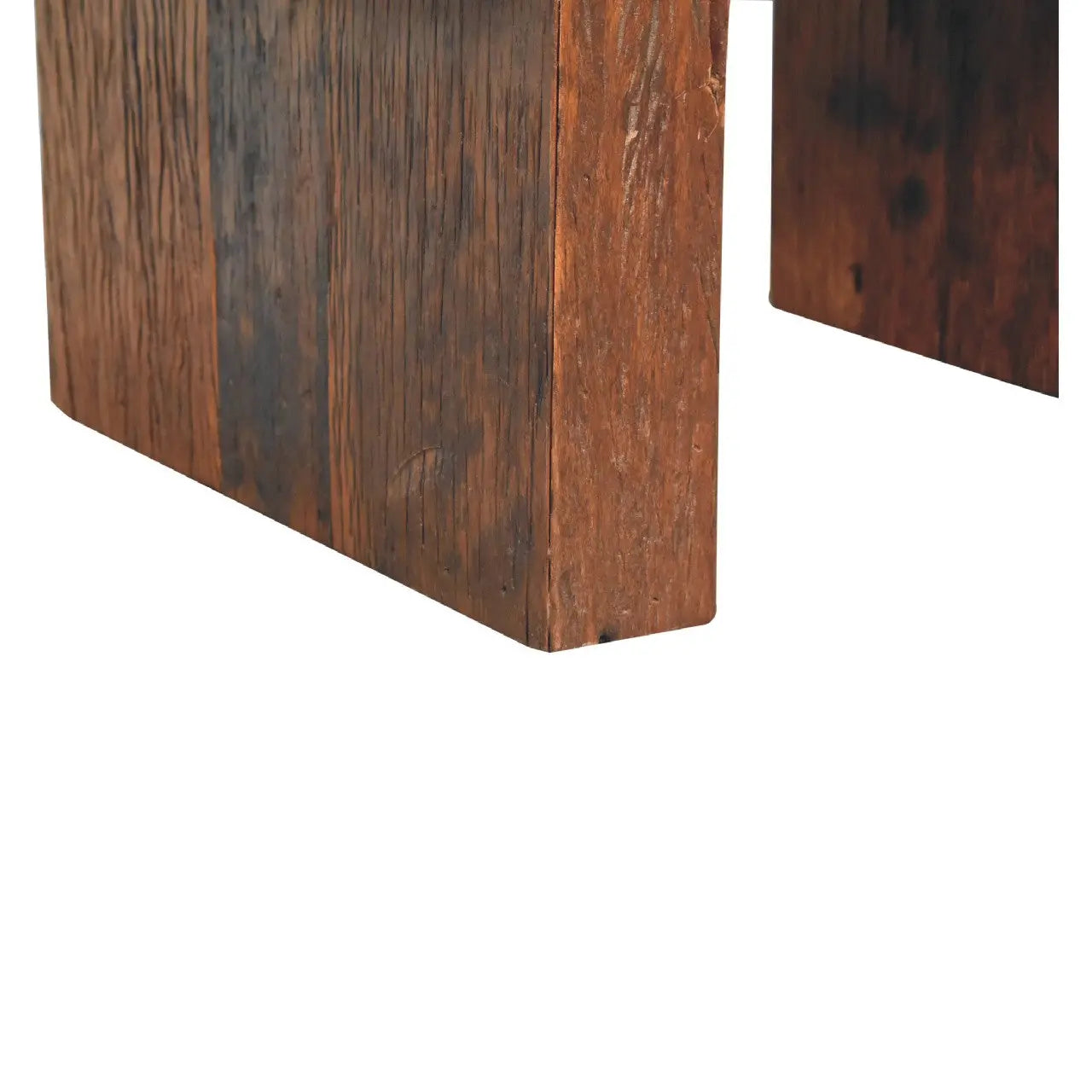 Reclaimed Cube Coffee Table - Living with Luxury