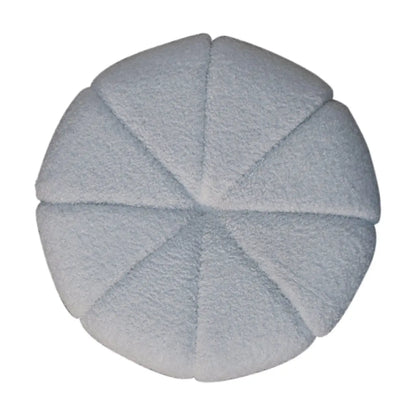 White Boucle Circus Footstool - Living with Luxury