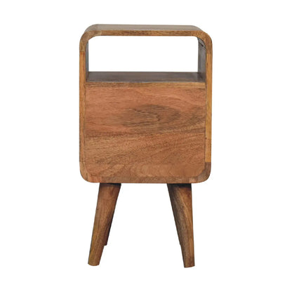 Mini Lille Curved Bedside - Living with Luxury
