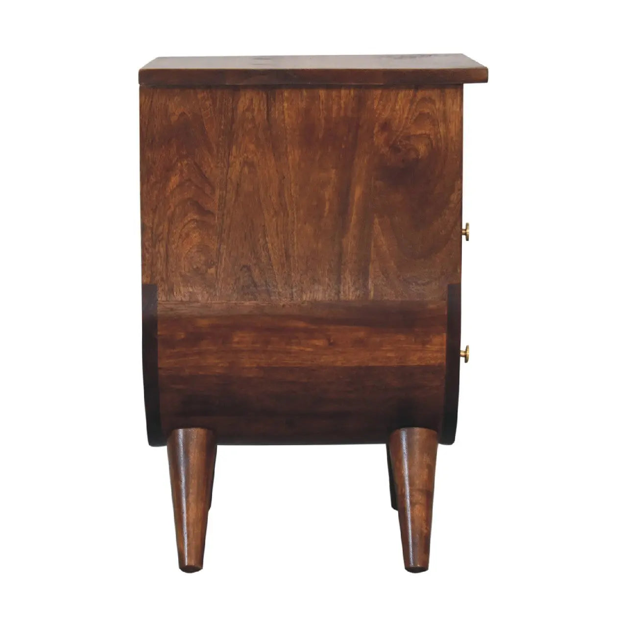 Split Chestnut Bedside - Living with Luxury