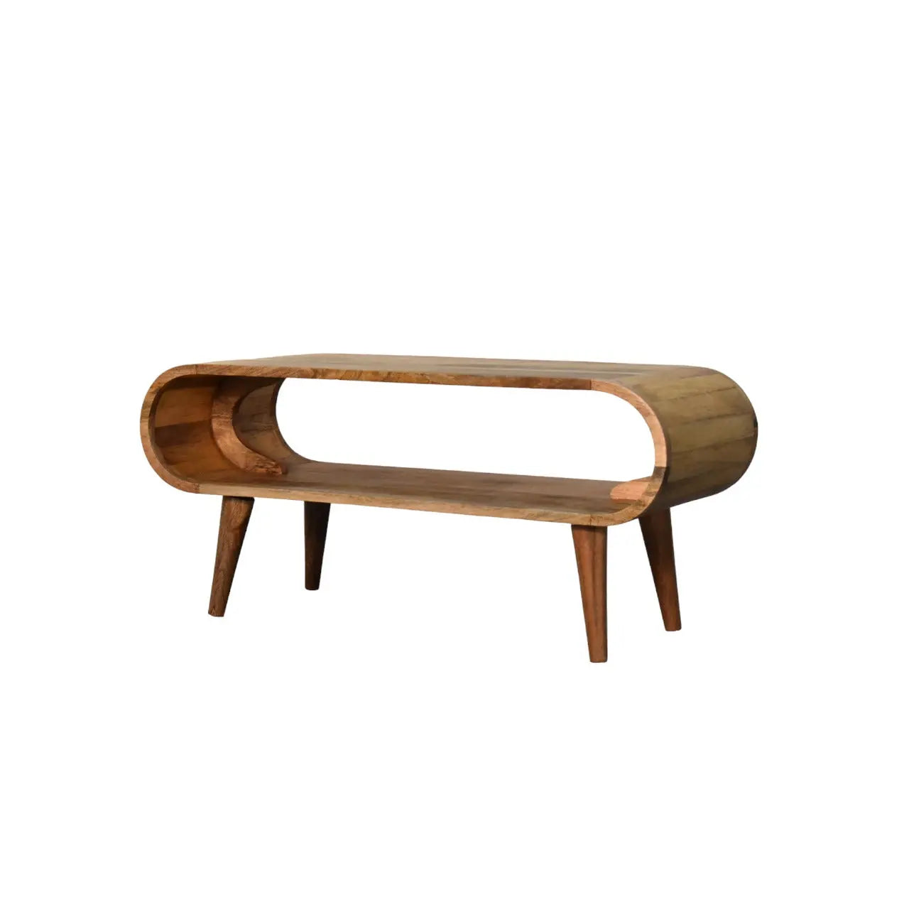 Amaya Nordic Style Oak-ish Coffee Table - Living with Luxury