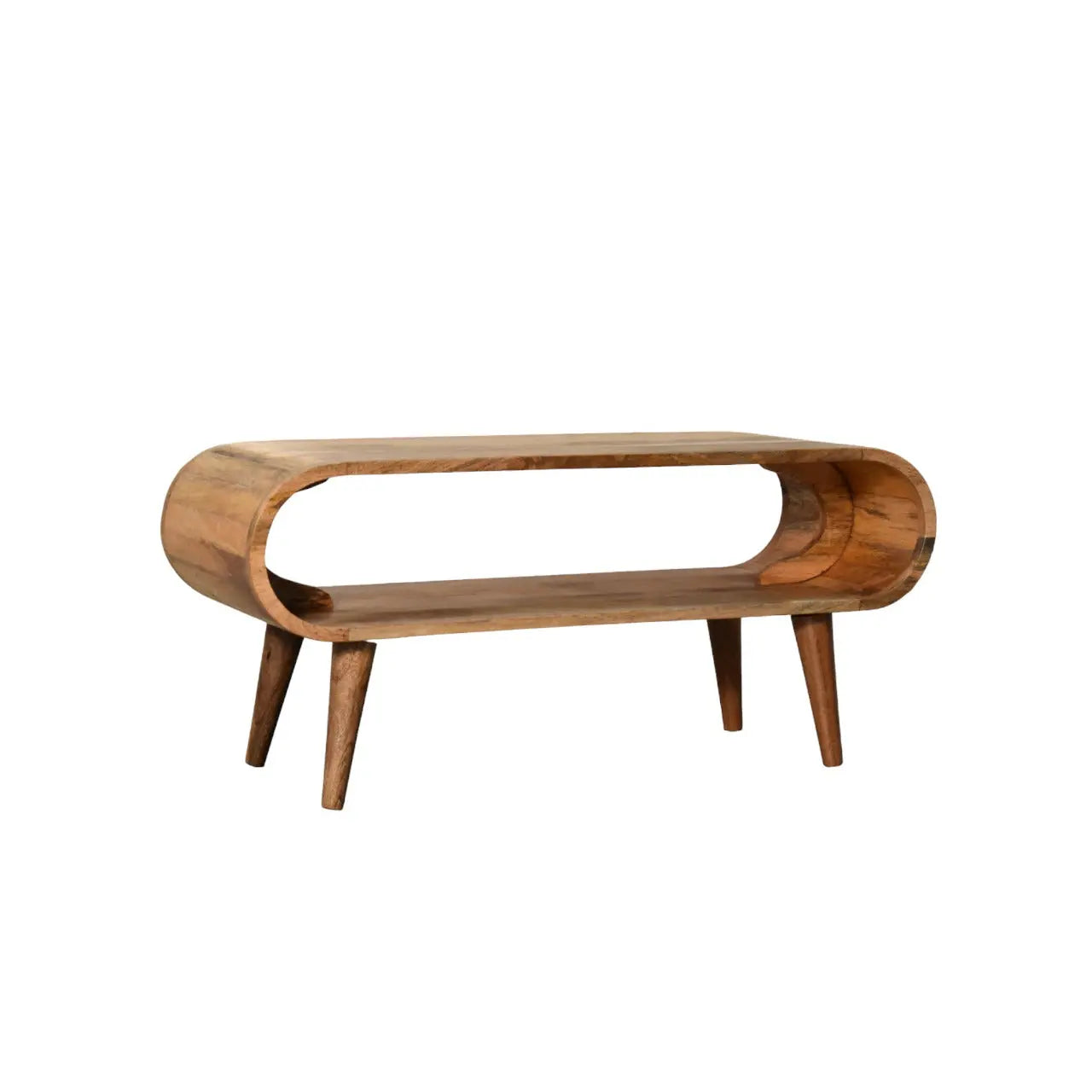 Amaya Nordic Style Oak-ish Coffee Table - Living with Luxury