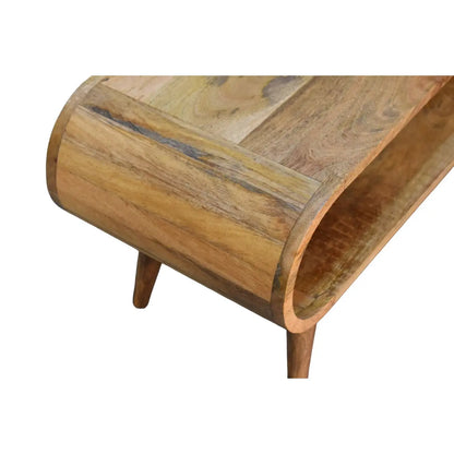 Amaya Nordic Style Oak-ish Coffee Table - Living with Luxury