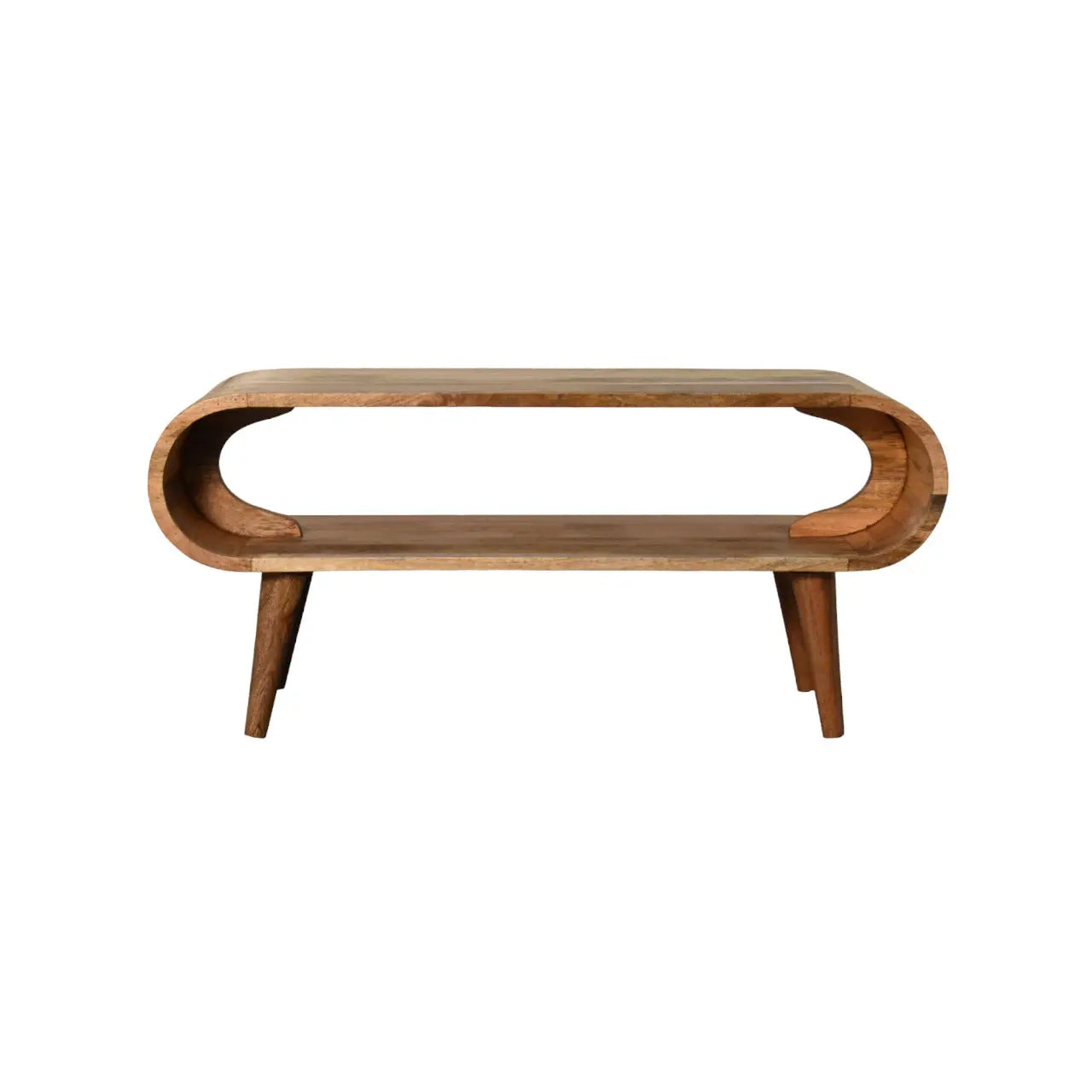 Amaya Nordic Style Oak-ish Coffee Table - Living with Luxury