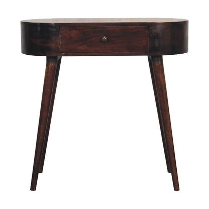 Albion Light Walnut Console Table Living with Luxury