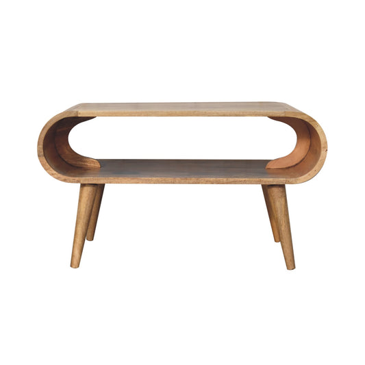 Open Oak-ish Coffee Table - Living with Luxury