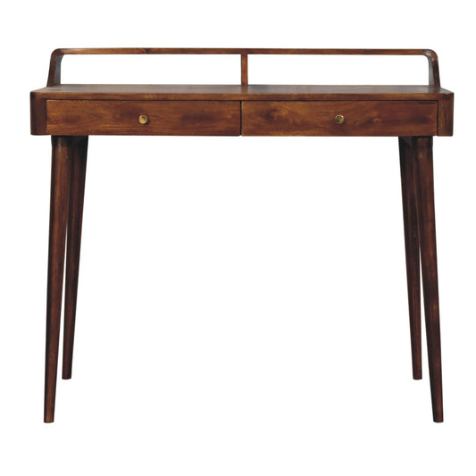 Elevated Chestnut Console Table - Living with Luxury