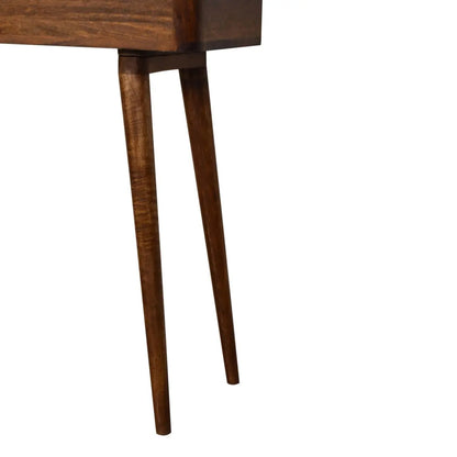 Open-top Chestnut Console - Living with Luxury