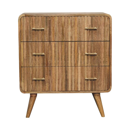 T-bar Ridged Chest - Living with Luxury