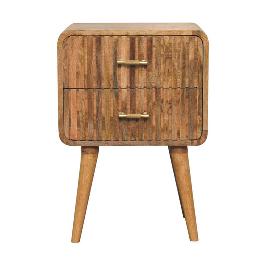T-bar Ridged Bedside - Living with Luxury