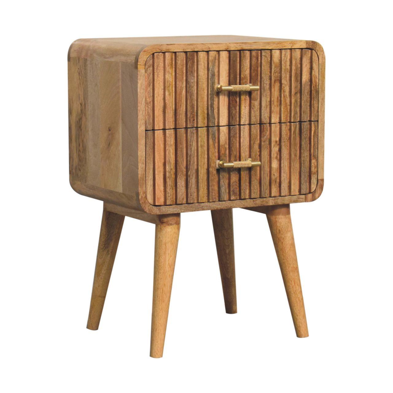 T-bar Ridged Bedside - Living with Luxury