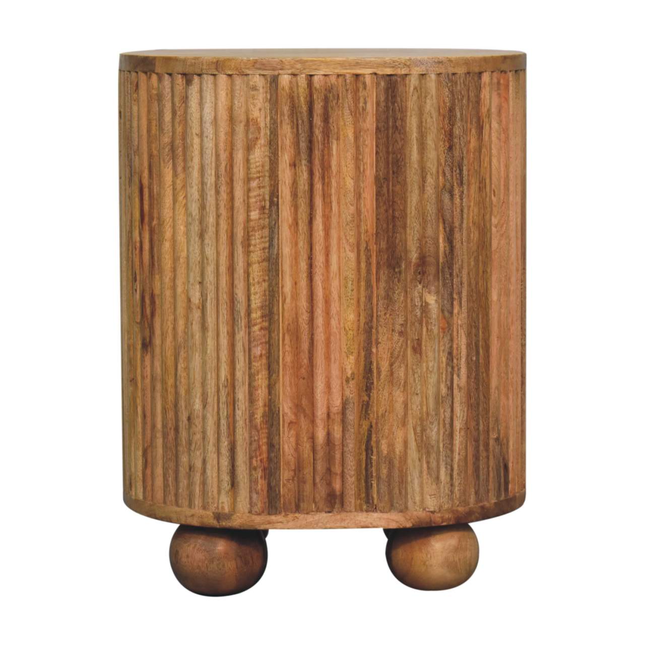 Soba Ball 3 Drawer Bedside - Living with Luxury