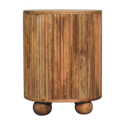 Soba Ball 3 Drawer Bedside - Living with Luxury
