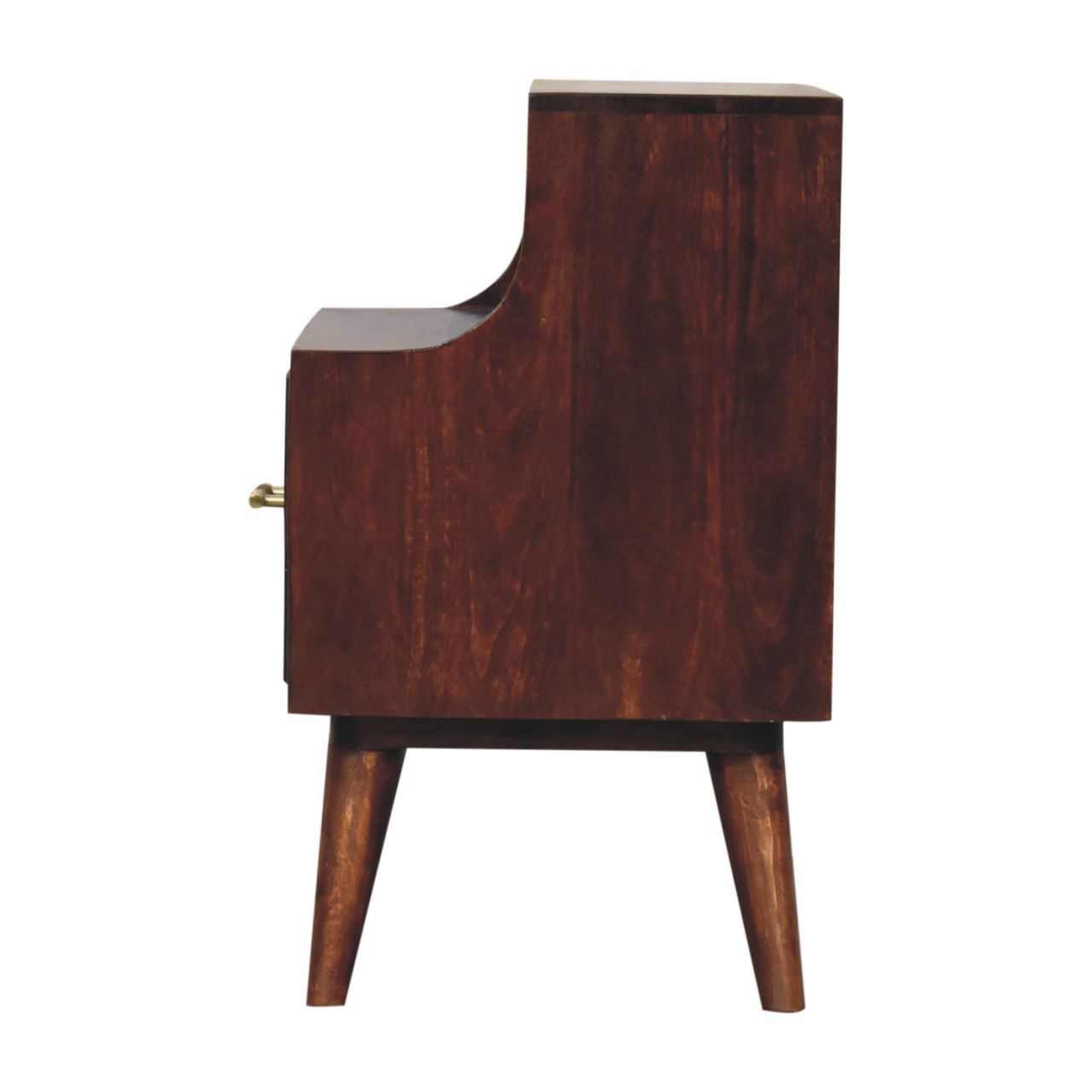 T-bar Raised Back Bedside - Living with Luxury