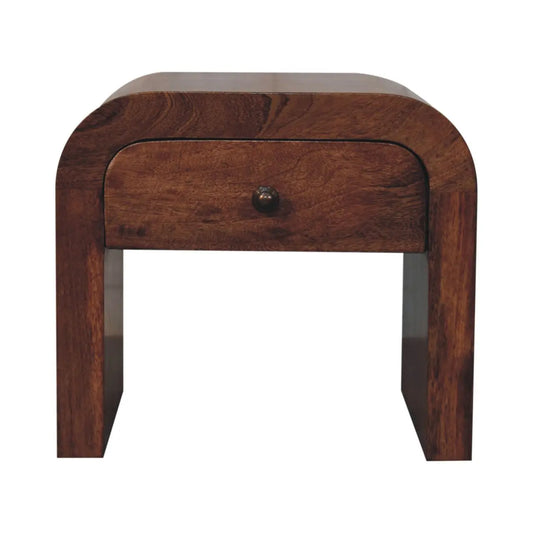 Honey Caramel Darcy Bedside - Living with Luxury