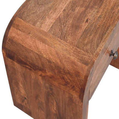 Honey Caramel Darcy Bedside - Living with Luxury