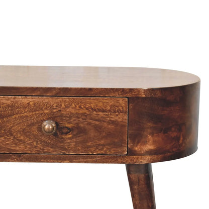 Mini Albion California Walnut Bedside - Living with Luxury