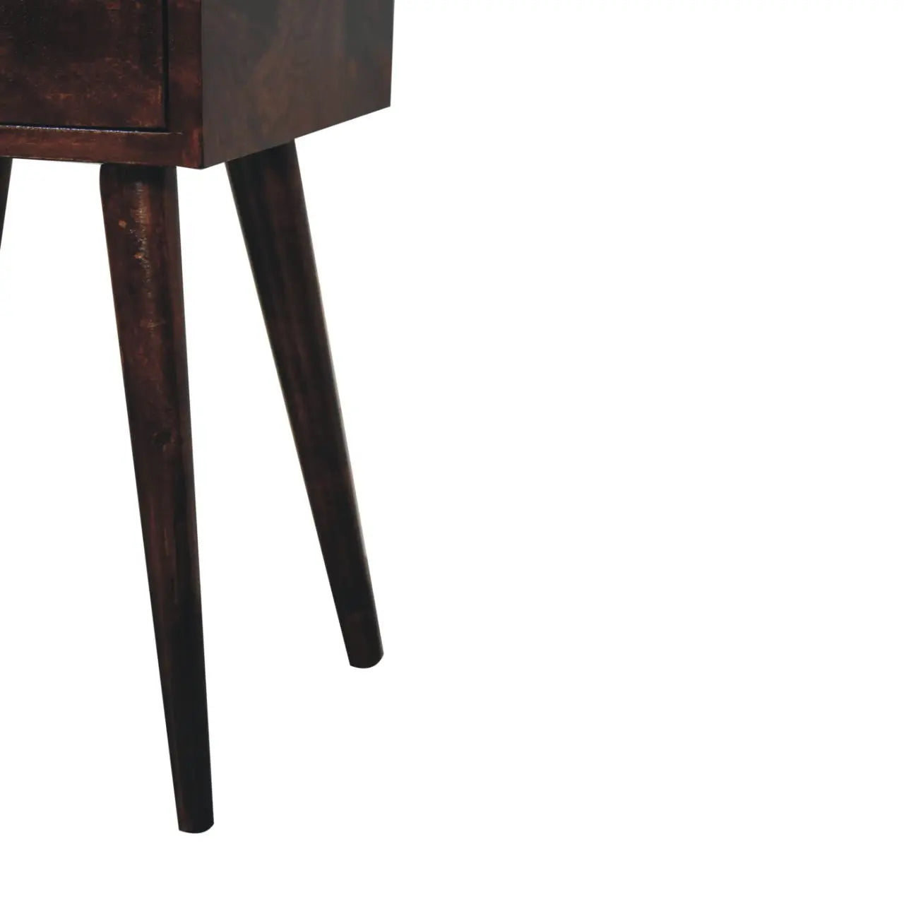 Mini California Walnut Bedside - Living with Luxury