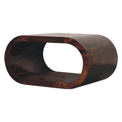 Amaya California Walnut Coffee Table Living with Luxury