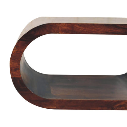 Amaya California Walnut Coffee Table Living with Luxury