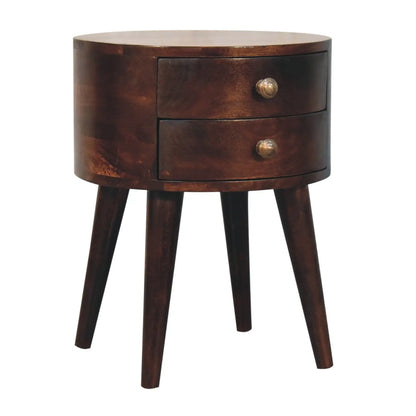 Odyssey California Walnut Bedside - Living with Luxury
