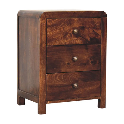 California Walnut Naya Bedside - Living with Luxury