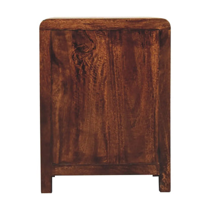 California Walnut Naya Bedside - Living with Luxury