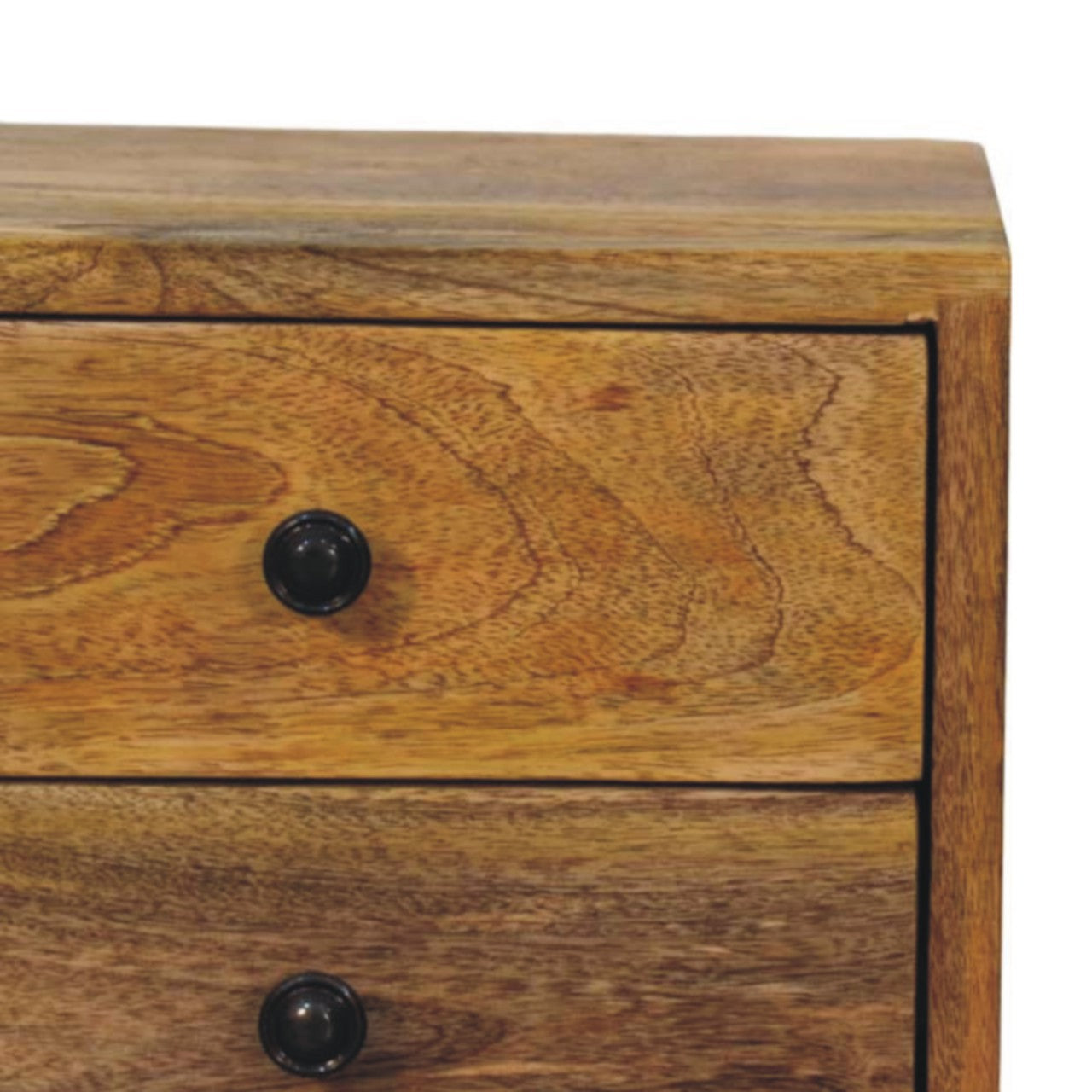 Solis 2-Drawer Oak-ish Wall Mounted Nightstand - Living with Luxury