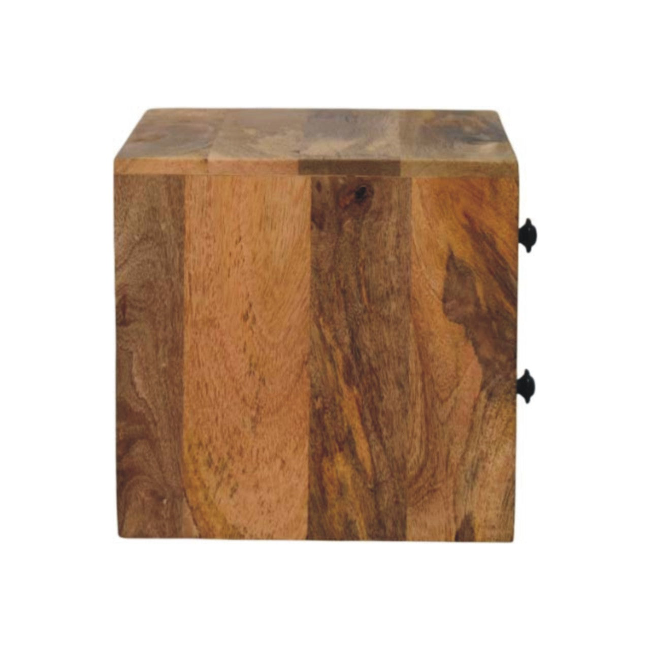 Solis 2-Drawer Oak-ish Wall Mounted Nightstand - Living with Luxury