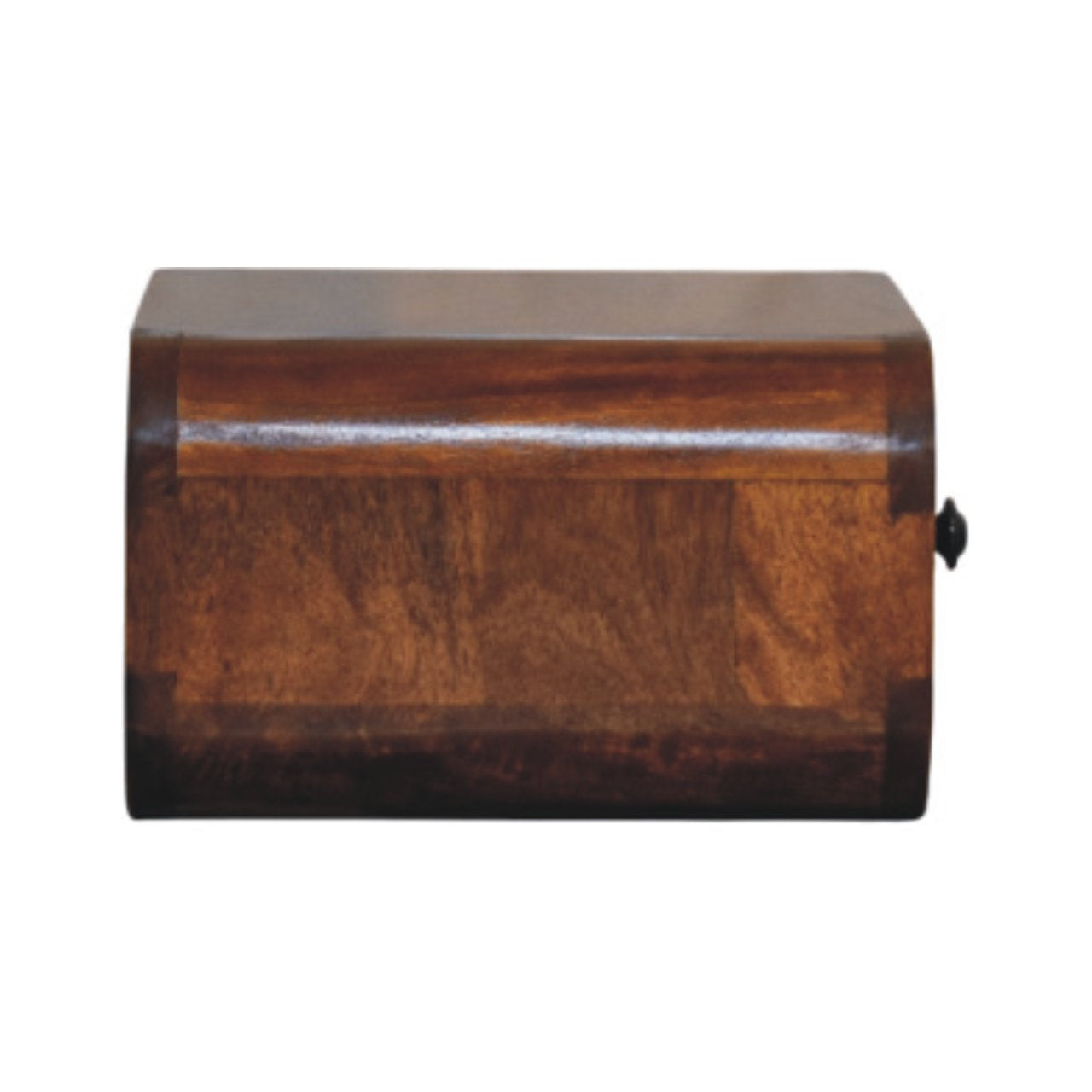 Avora Mini Wall-Mounted Chestnut 1 Drawer Nightstand - Living with Luxury