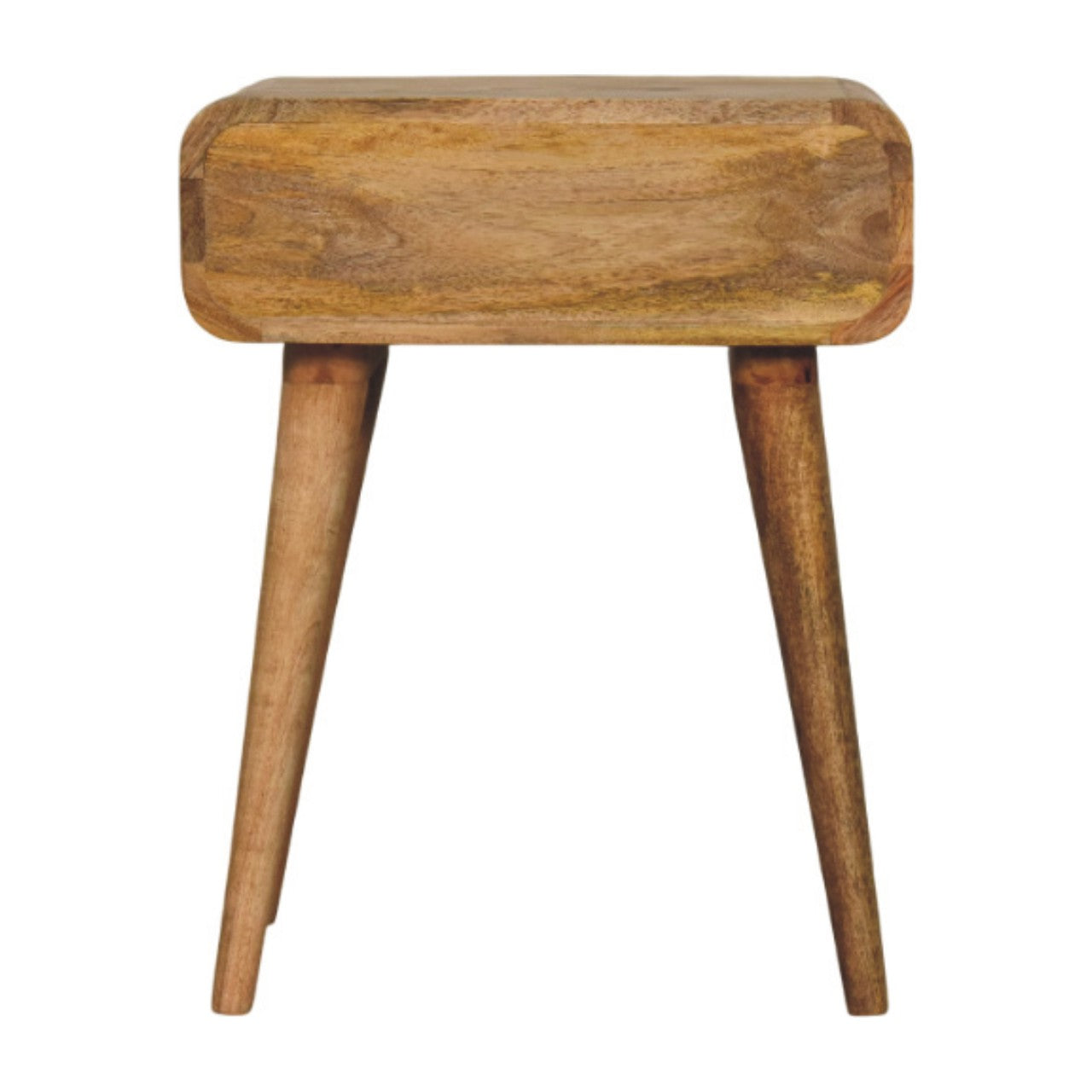 Avora Oak-ish Nightstand with 1 drawer - Living with Luxury