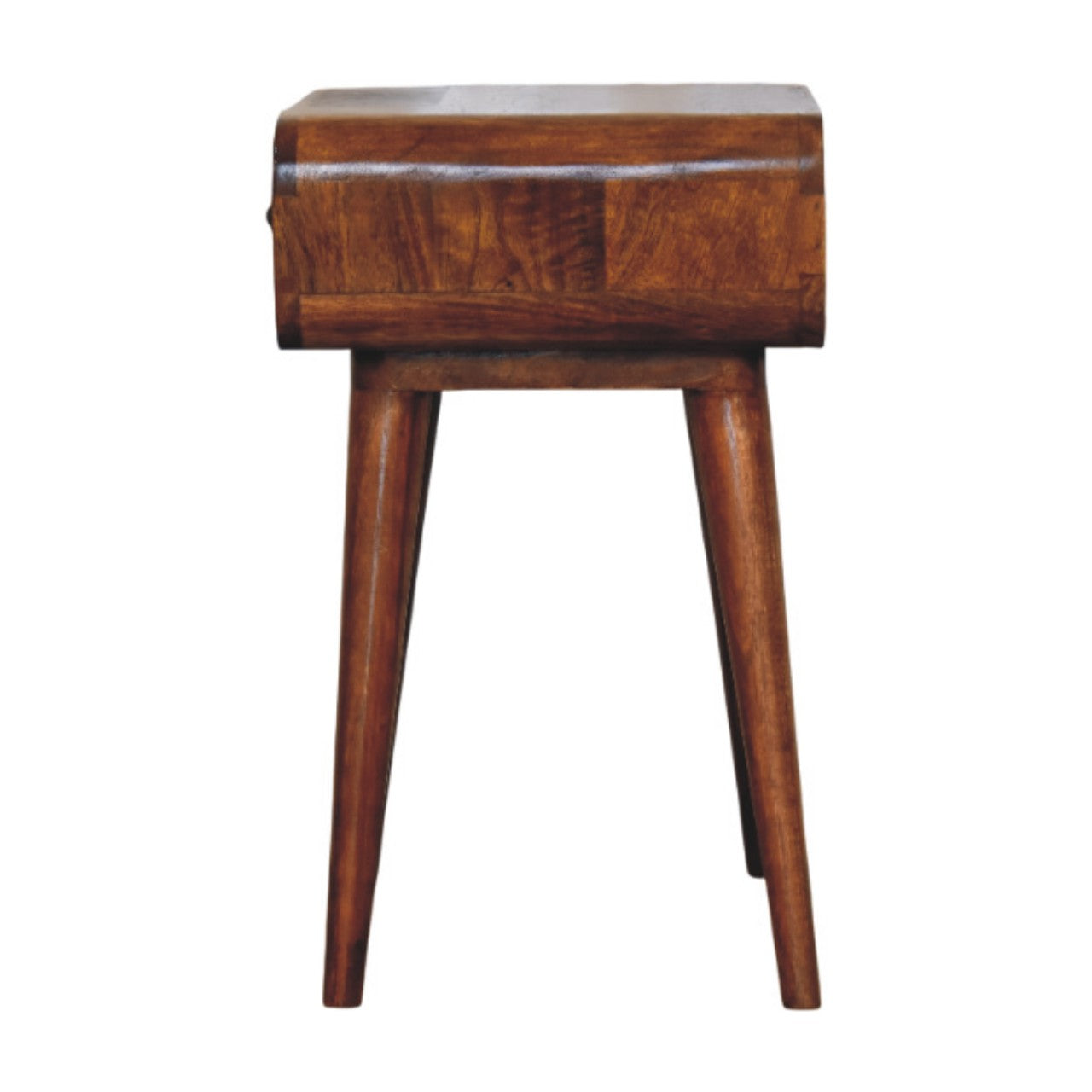 Avora Chestnut Nightstand with 1 drawer - Living with Luxury