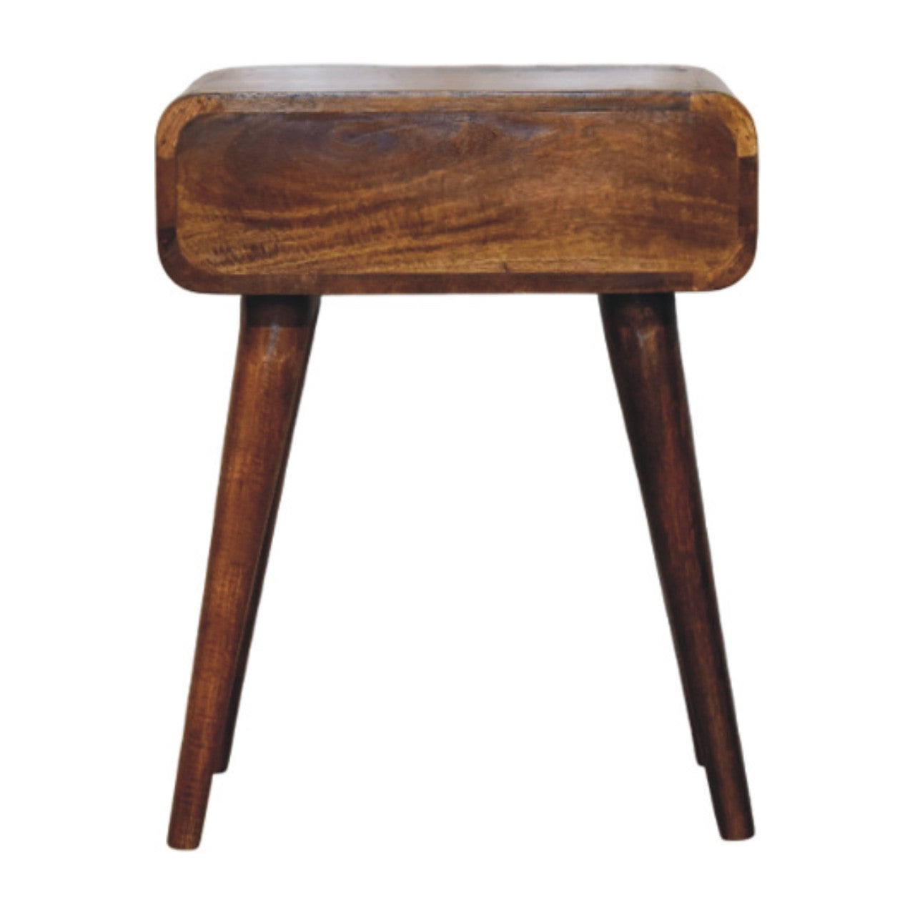 Avora Chestnut Nightstand with 1 drawer - Living with Luxury