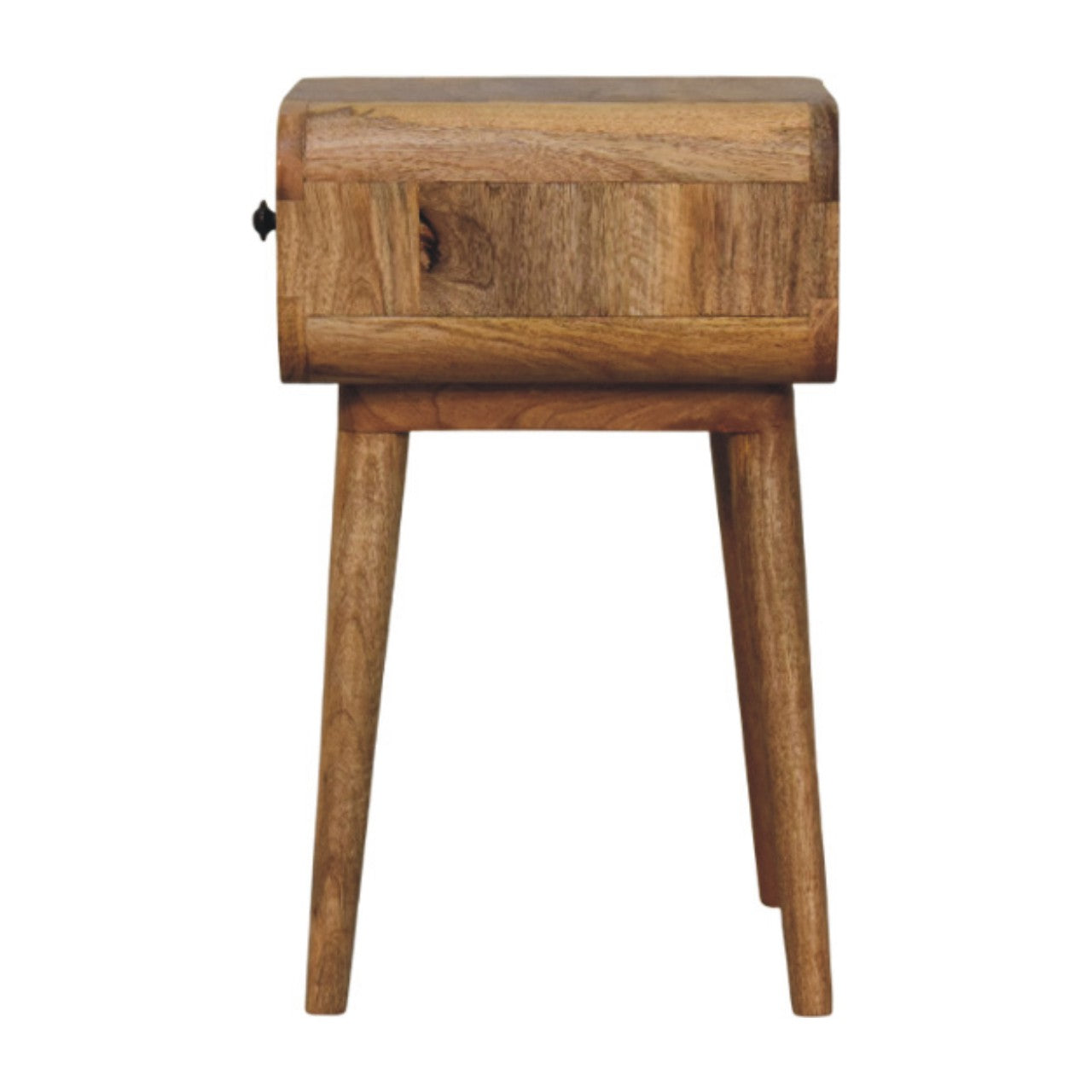 Avora Mini Oak-ish Nightstand with 1 drawer - Living with Luxury